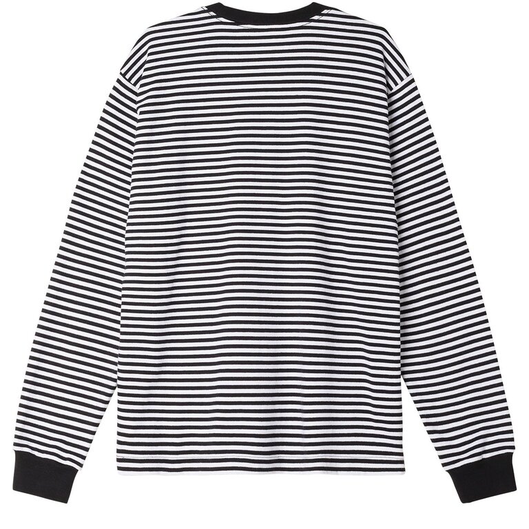 OBEY OBEY Established Works Eyes Striped Longsleeve Black