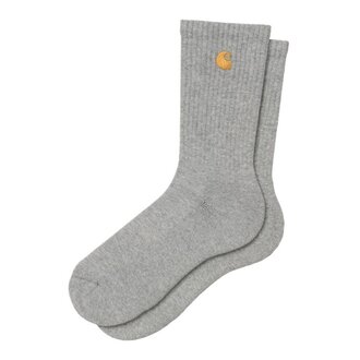Carhartt WIP Chase Socks Ash Heather / Gold