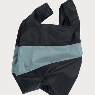 Susan Bijl The New Shopping Bag Large Black & Grey