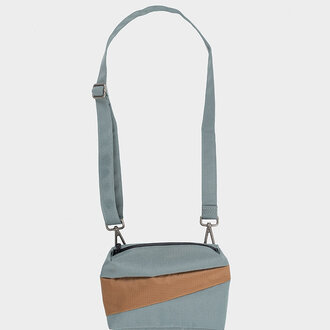 Susan Bijl The New Bum Bag Small Grey & Camel