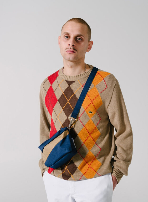 Susan Bijl Susan Bijl The New Bum Bag Small Camel & Navy