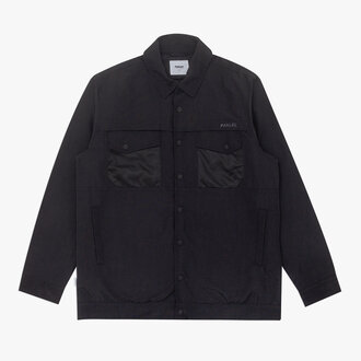 Parlez Graft Overshirt Black Parlez Graft Overshirt Black