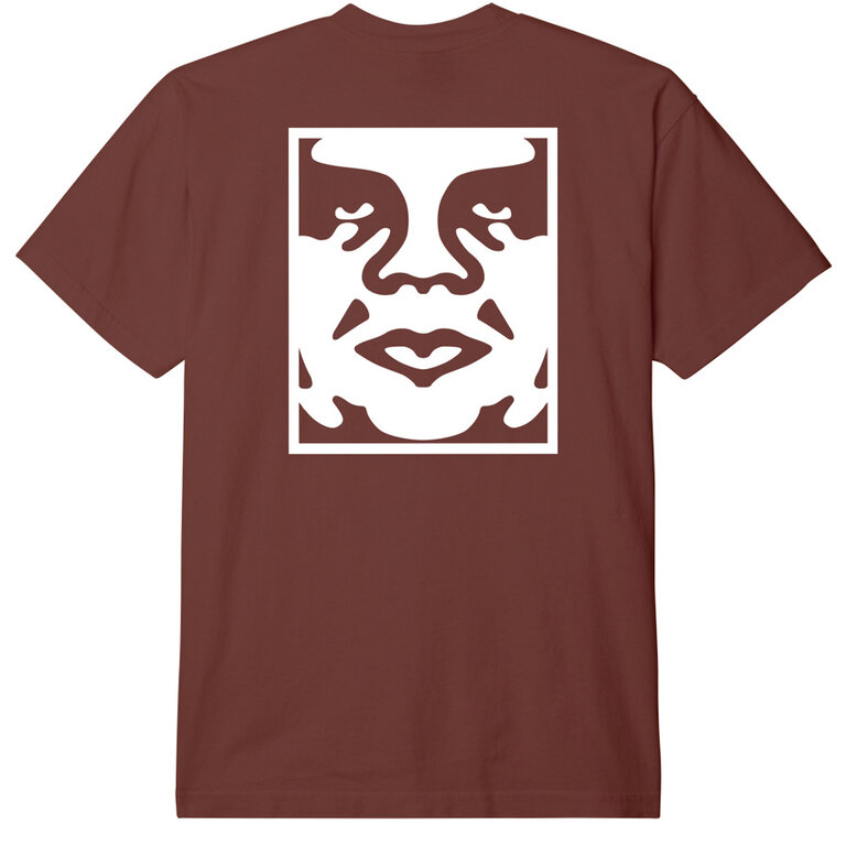 OBEY OBEY Bold Icon Heavyweight Tee Sepia