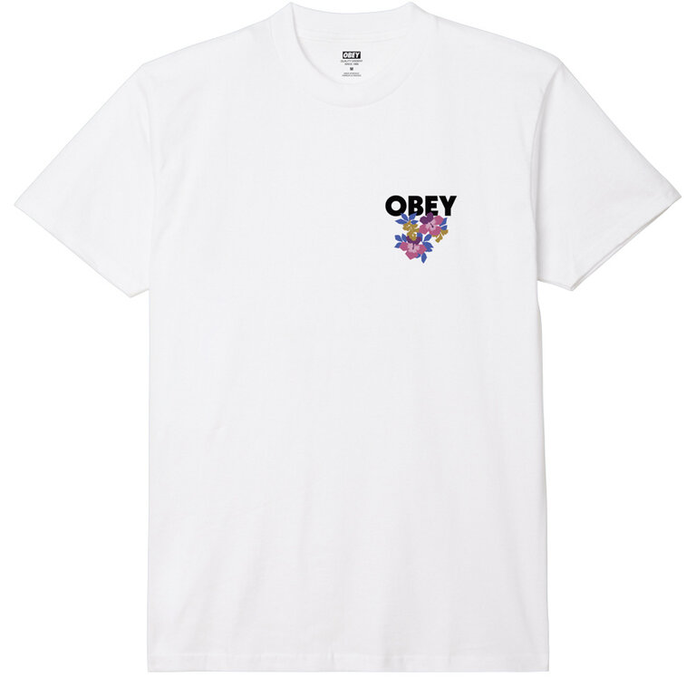 OBEY OBEY Floral Garden T-Shirt White