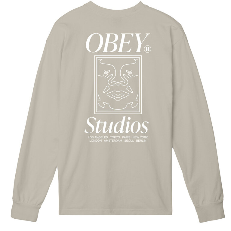 OBEY OBEY Studios Icon Heavyweight Longsleeve Silt
