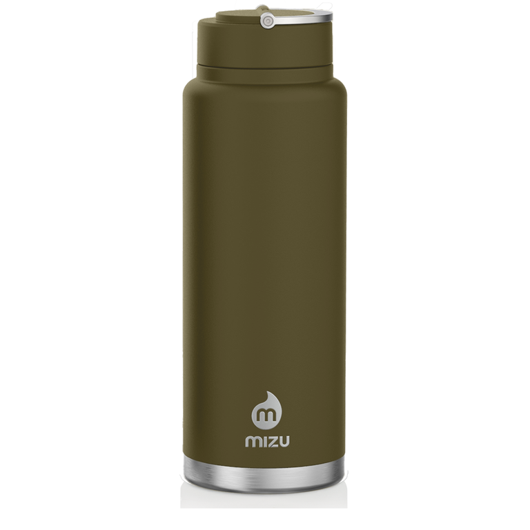 Mizu Mizu V12 Wide Lid Bottle Safari Green