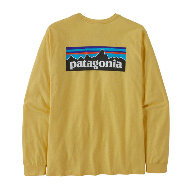 Patagonia Patagonia L/S P-6 Logo Responsibili-Tee Milled Yellow
