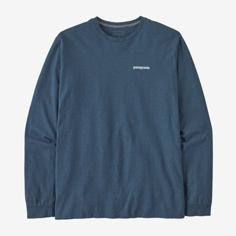 Patagonia Patagonia L/S P-6 Logo Responsibili-Tee Utility Blue