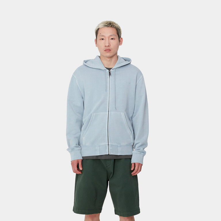 Carhartt WIP Carhartt WIP Hooded Duster Script Jacket Misty Sky