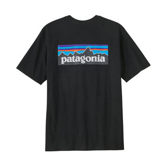 Patagonia P-6 Logo Responsibili-Tee Black