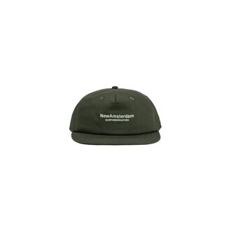 New Amsterdam Surf Association Name Cap Kombu Green