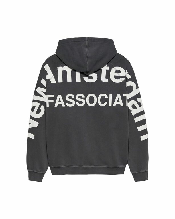 New Amsterdam Surf Association New Amsterdam Surf Association Logo Line Hoodie Antra