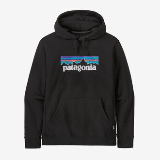 Patagonia P-6 Logo Uprisal Hoody Black Patagonia P-6 Logo Uprisal Hoody Black