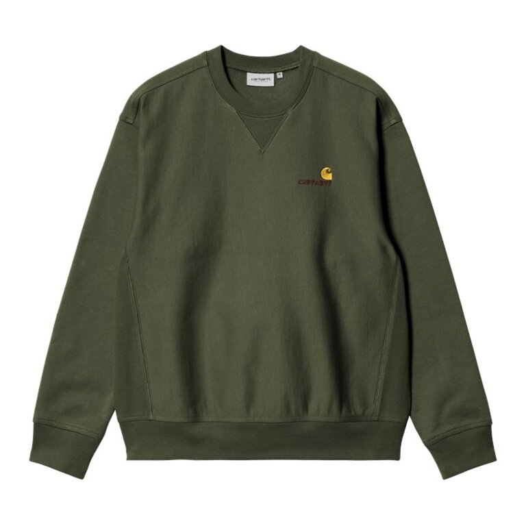 Carhartt WIP Carhartt WIP American Script Sweat Tarragon