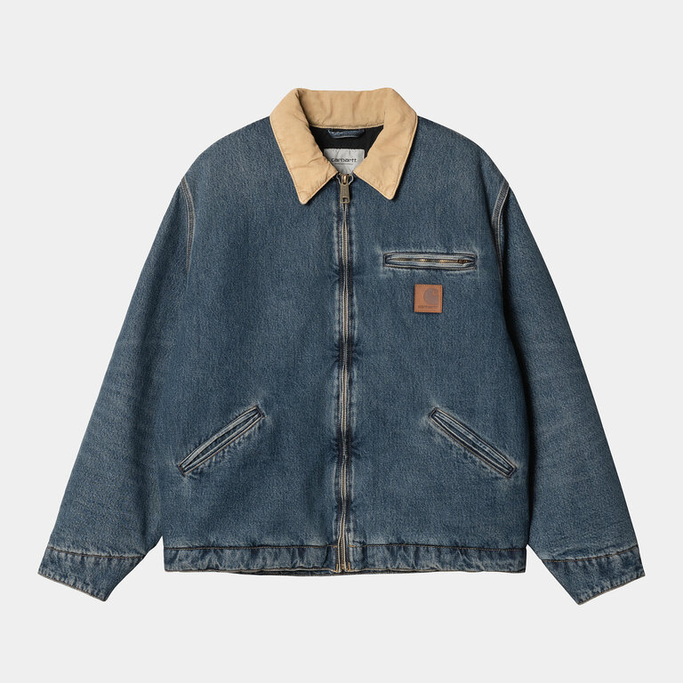 Carhartt WIP Carhartt WIP OG Detroit Jacket Blue / Dusty H Brown