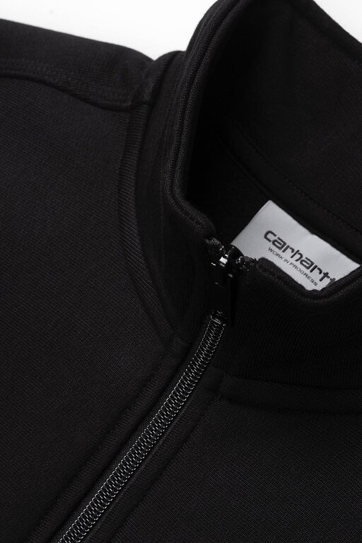 Carhartt WIP Carhartt WIP Half Zip American Script Sweat Black