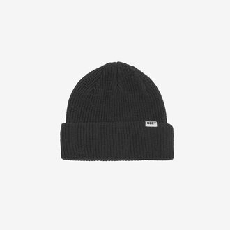 OBEY Bold Organic Academy Beanie Black