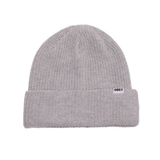 OBEY Bold Organic Academy Beanie Ash Grey OBEY Bold Organic Academy Beanie Ash Grey