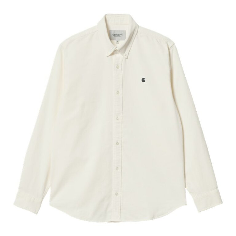 Carhartt WIP Carhartt WIP L/S Madison Fine Cord Shirt Wax / Black