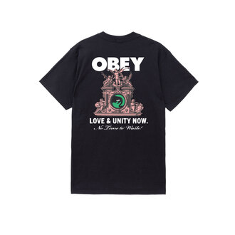 OBEY Love & Unity Now Black OBEY Love & Unity Now Black