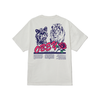 OBEY Unite & Fight T-Shirt Vintage White OBEY Unite & Fight T-Shirt Vintage White