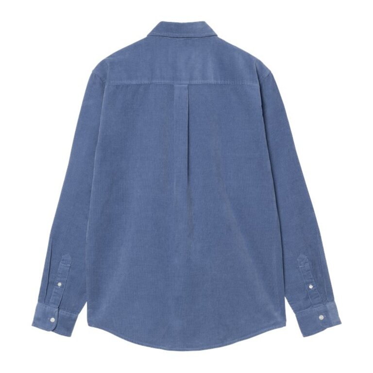 Carhartt WIP Carhartt WIP L/S Madison Fine Cord Shirt Blue Iris