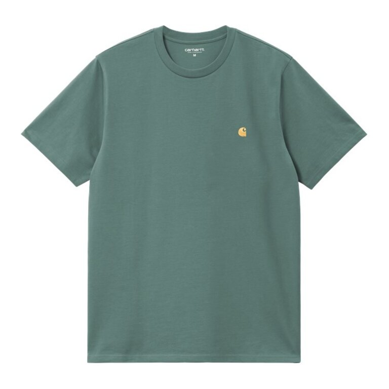 Carhartt WIP Carhartt WIP S/S Chase T-Shirt Silver Pine / Gold
