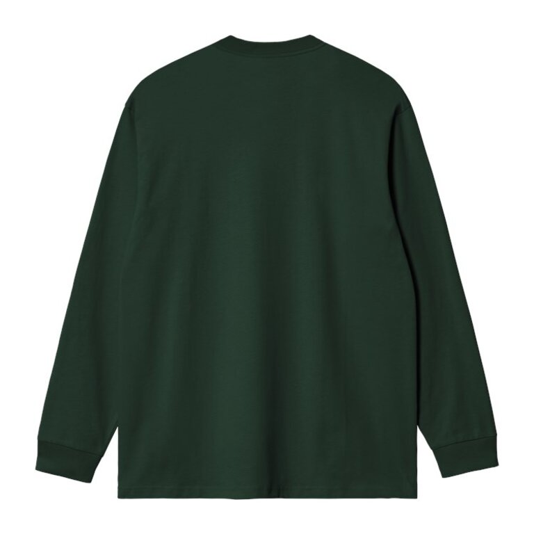 Carhartt WIP Carhartt WIP L/S American Script T-shirt Conifer