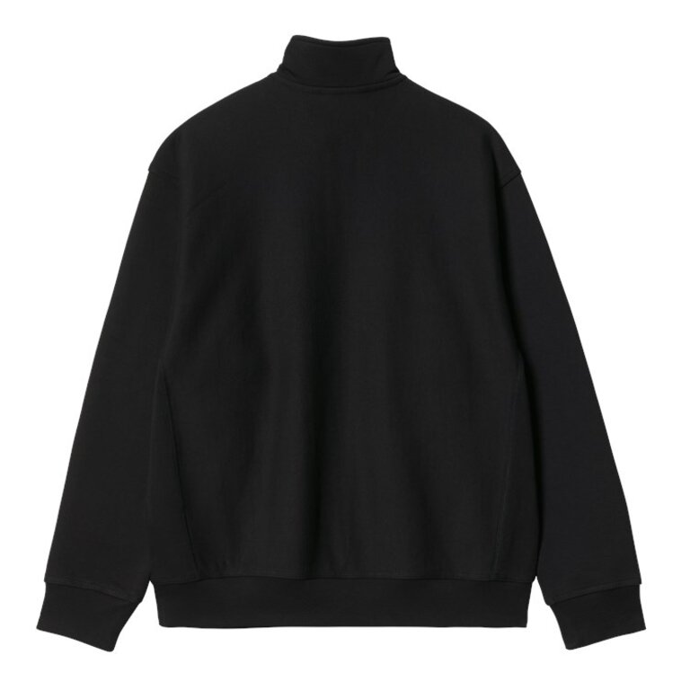 Carhartt WIP Carhartt WIP Half Zip American Script Sweat Black