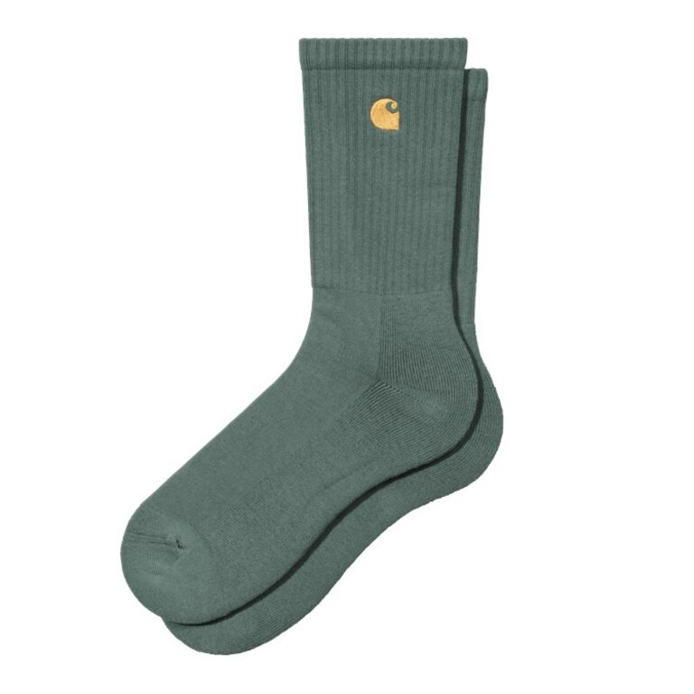 Carhartt WIP Carhartt WIP Chase Socks Silver Pine / Gold