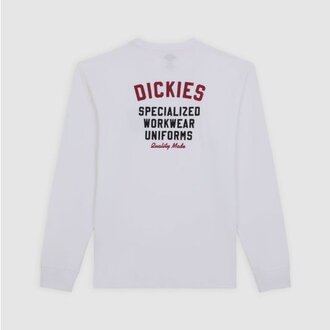 Dickies Uniform LS Tee White