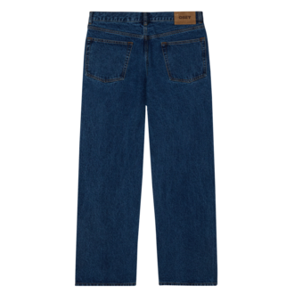 OBEY Classic Baggy Denim Stone Wash Indigo OBEY Classic Baggy Denim Stone Wash Indigo
