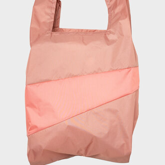 Susan Bijl Shopping Bag Try & Coral Large