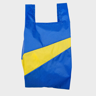 Susan Bijl Shopping Bag Yves & TV Yellow Medium