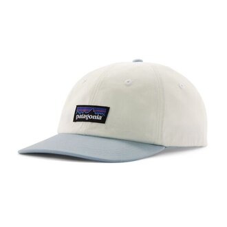 Patagonia P-6 Label Trad Cap Birch White / Fleck Blue