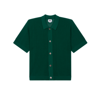 OBEY Evan Sweater Shirt Forest Green OBEY Evan Sweater Shirt Forest Green