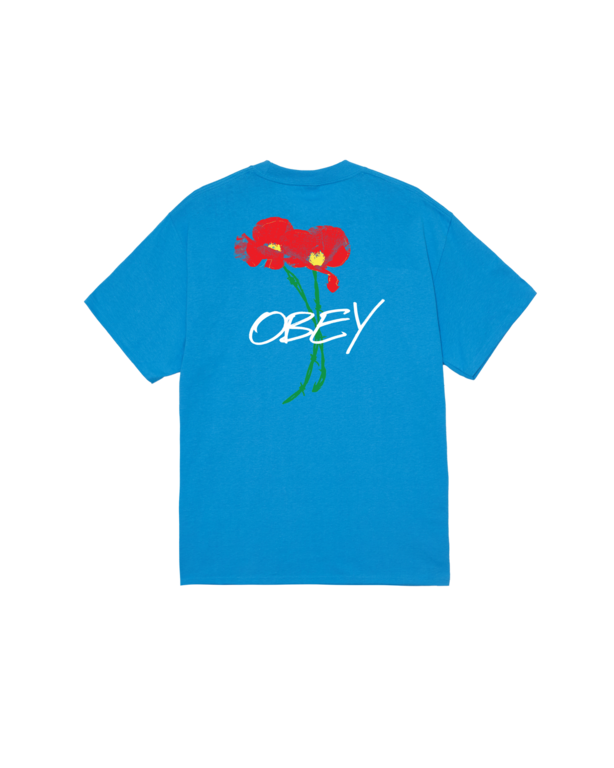 OBEY OBEY Poppies Azure Blue
