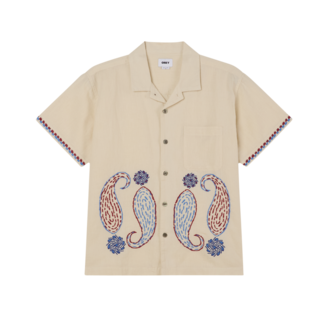 OBEY Quention Woven Birch White