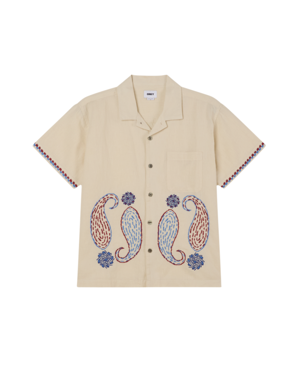 OBEY OBEY Quention Woven Birch White