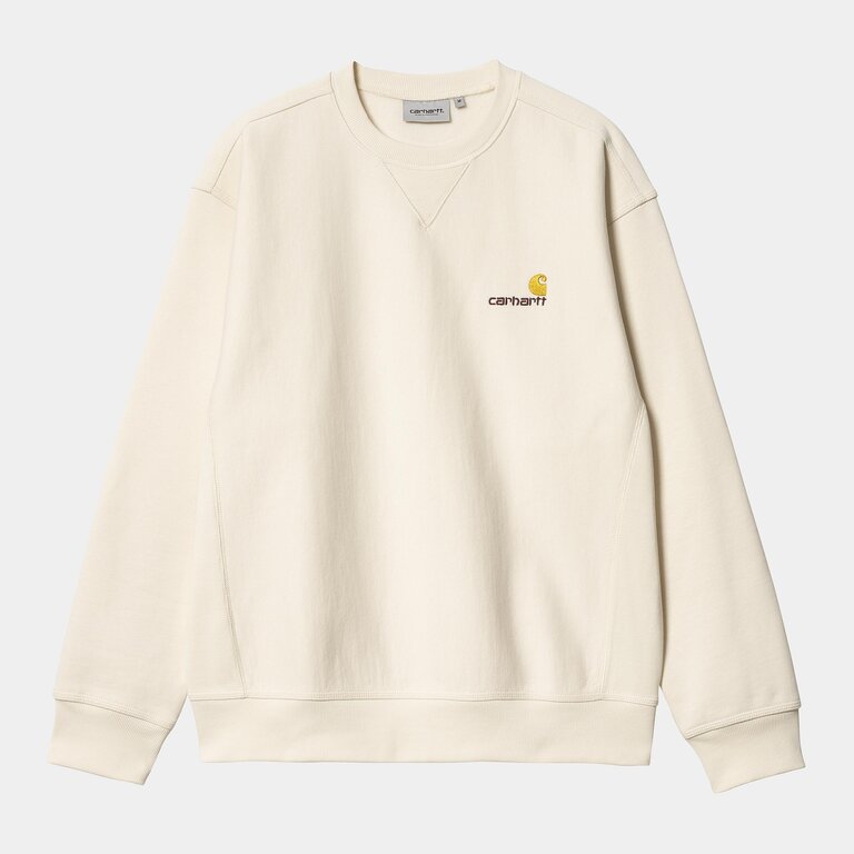 Carhartt WIP Carhartt WIP American Script Sweat Natural