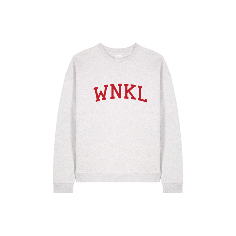 WNKL WNKL College Embro Sweat Heather Grey
