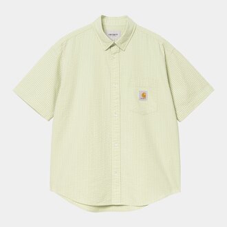 Carhartt WIP S/S Toland Shirt Pale Olive