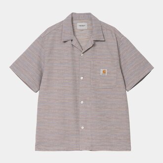 Carhartt WIP S/S Gellar Shirt Gellar Stripe