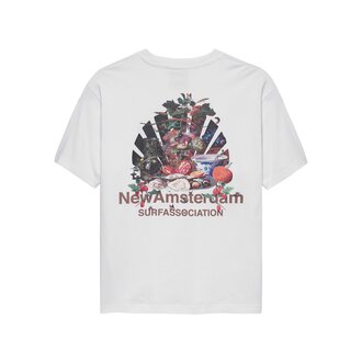 New Amsterdam Surf Association Buffet Tee White