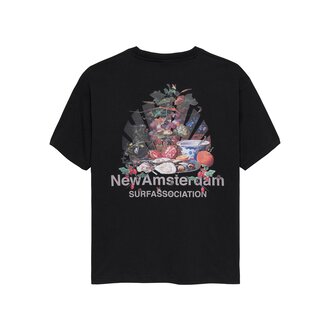 New Amsterdam Surf Association Buffet Tee Black New Amsterdam Surf Association Buffet Tee Black