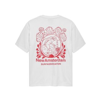 New Amsterdam Surf Association Lost Surfer Tee White New Amsterdam Surf Association Lost Surfer Tee White