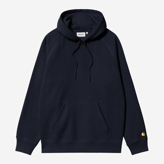 Carhartt WIP Hooded Chase Sweat Dark Navy Carhartt WIP Hooded Chase Sweat Dark Navy