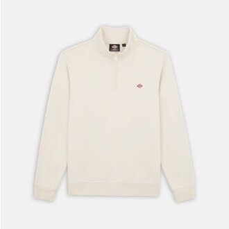 Dickies Oakport Quarter Zip Whitecap Gray