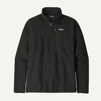 Patagonia M’s Better Sweater 1/4 Zip Black