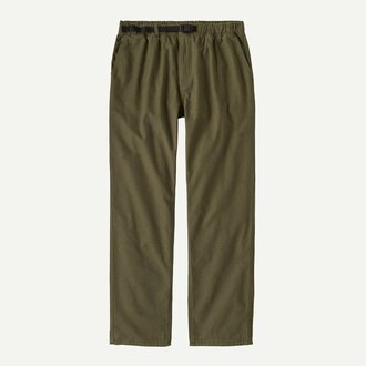 Patagonia M's Point Reyes Canvas Gi Pants Basin Green